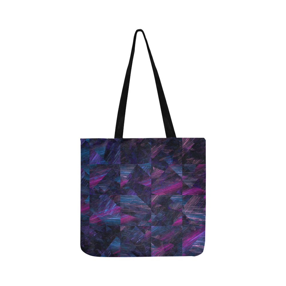 Fractured Prism Reusable Shopping Bag Model 1660 (Two sides)