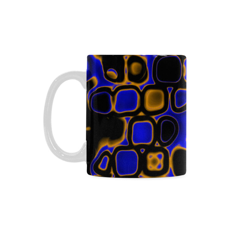 psychedelic lights 5 by JamColors White Mug(11OZ)