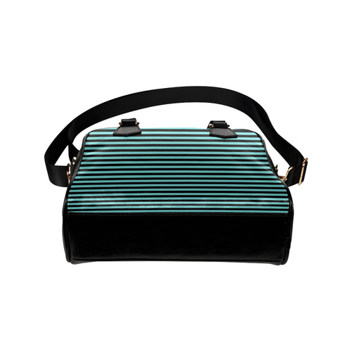Striped pattern 1 Shoulder Handbag (Model 1634)