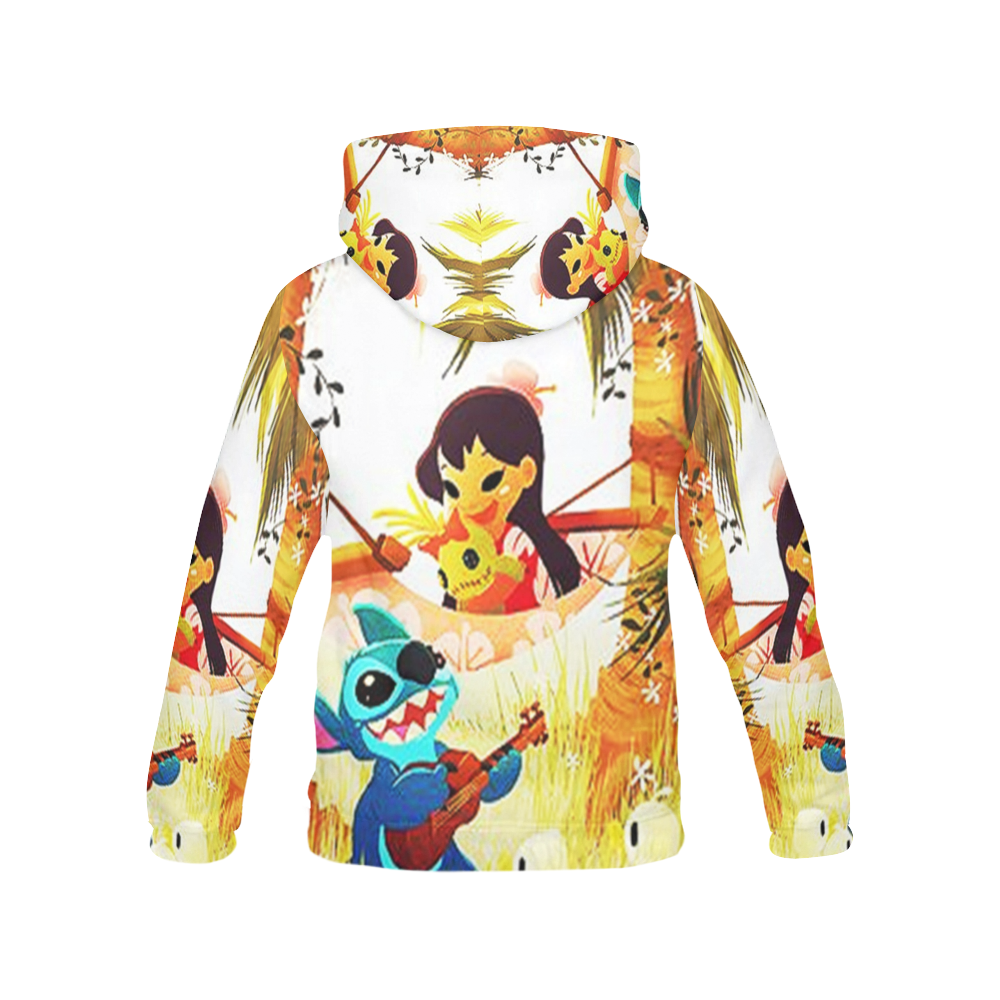 musical stitch All Over Print Hoodie for Men (USA Size) (Model H13)