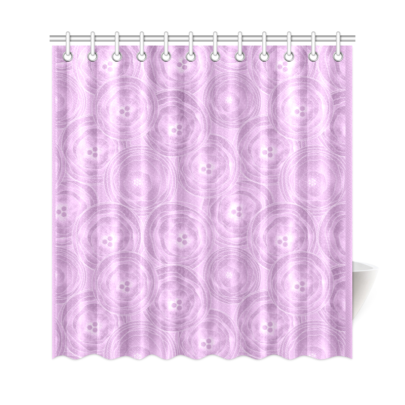 Purple anemones Shower Curtain 69"x72"