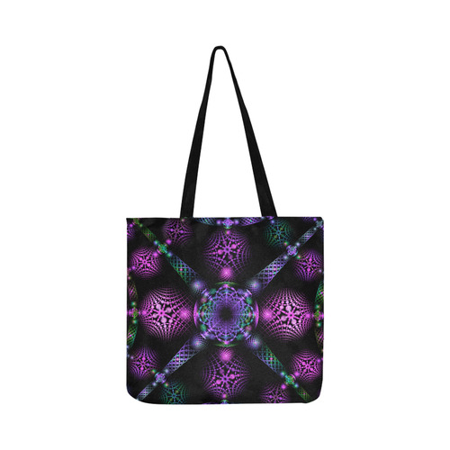purpleChristmas Reusable Shopping Bag Model 1660 (Two sides)