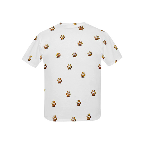 Tiger Paw Kids' All Over Print T-shirt (USA Size) (Model T40)