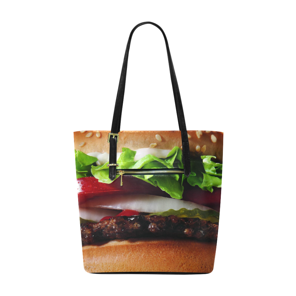 burger Euramerican Tote Bag/Small (Model 1655)