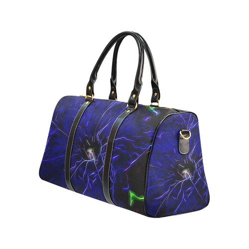 Blue Petunia Topaz New Waterproof Travel Bag/Small (Model 1639)