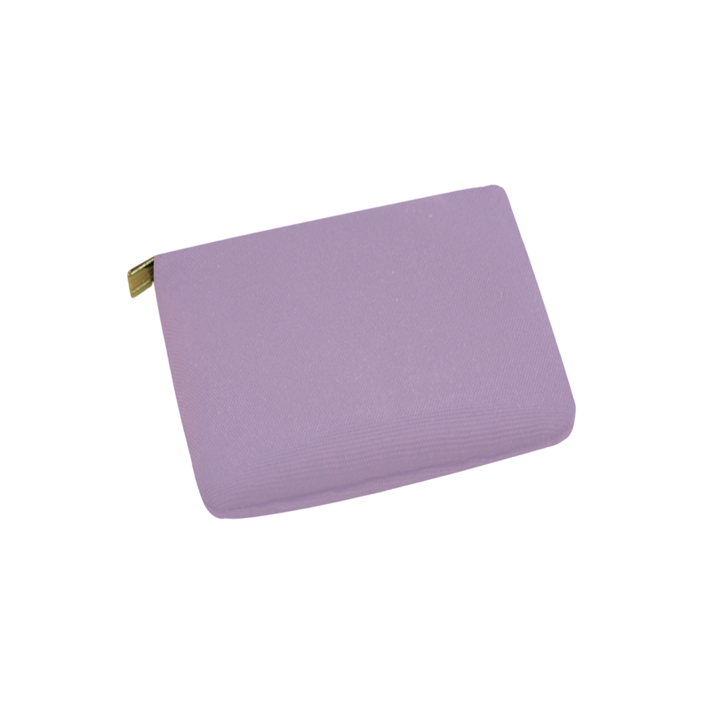 Designer Color Solid Amethyst Smoke Carry-All Pouch 6''x5''