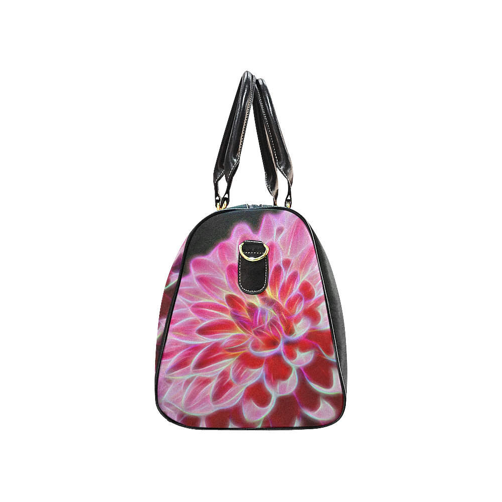 Pink Chrysanthemum Topaz New Waterproof Travel Bag/Small (Model 1639)