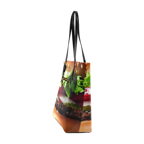 burger Euramerican Tote Bag/Small (Model 1655)