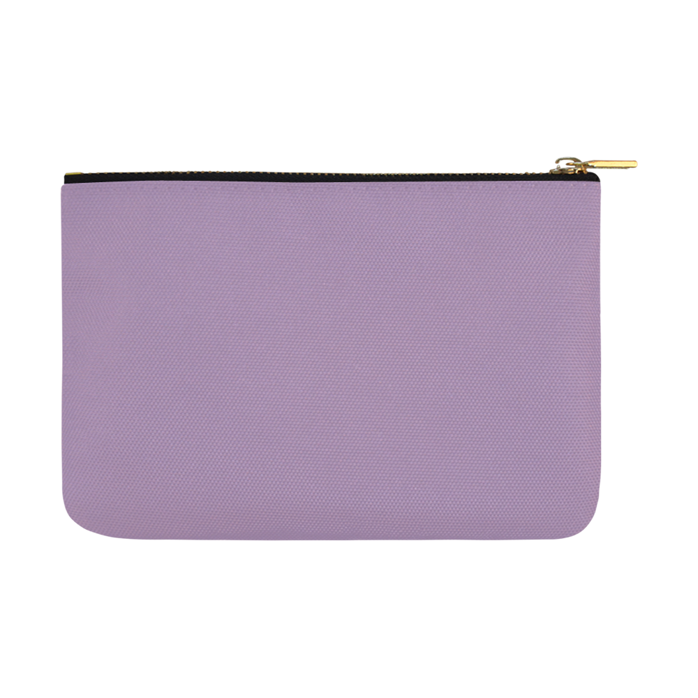 Designer Color Solid Amethyst Smoke Carry-All Pouch 12.5''x8.5''