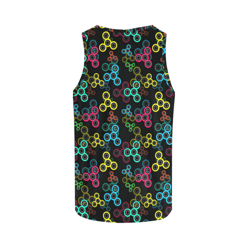 Spinner 2 All Over Print Tank Top for Women (Model T43)