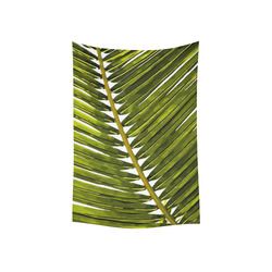 Palm Leaf Tropical Floral Cotton Linen Wall Tapestry 40"x 60"