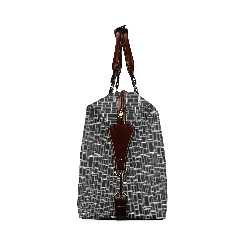 Black & White 4 Classic Travel Bag (Model 1643) Remake