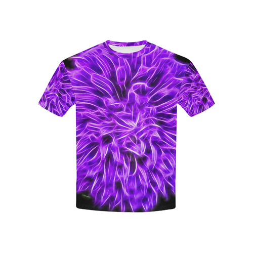 Lilac Chrysanthemum Topaz Kids' All Over Print T-shirt (USA Size) (Model T40)