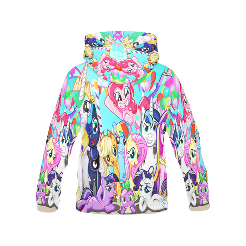 carniville time All Over Print Hoodie for Women (USA Size) (Model H13)