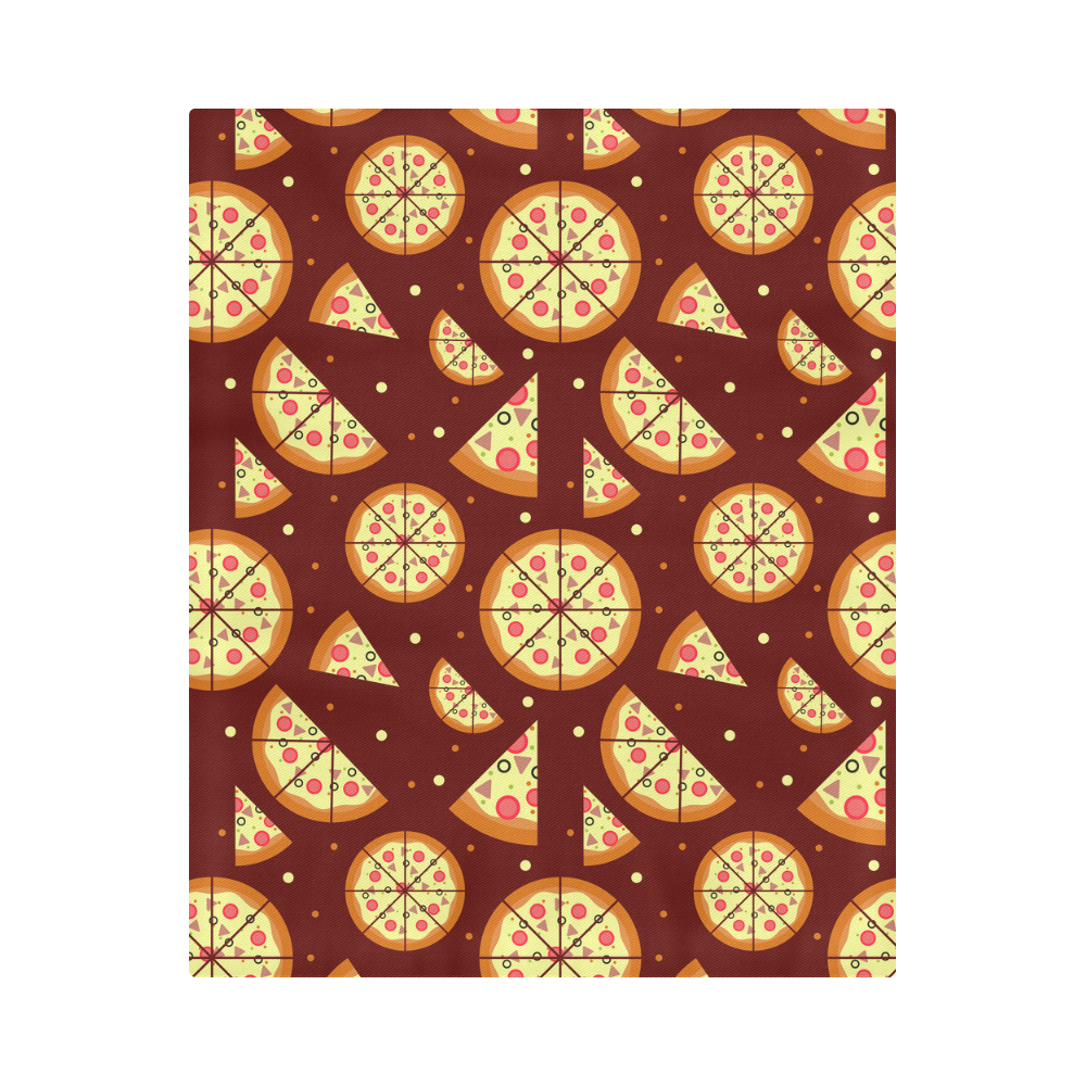 pizza Duvet Cover 86"x70" ( All-over-print)