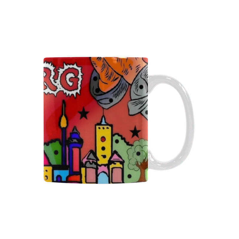 Nürnberg by Nico Bielow White Mug(11OZ)