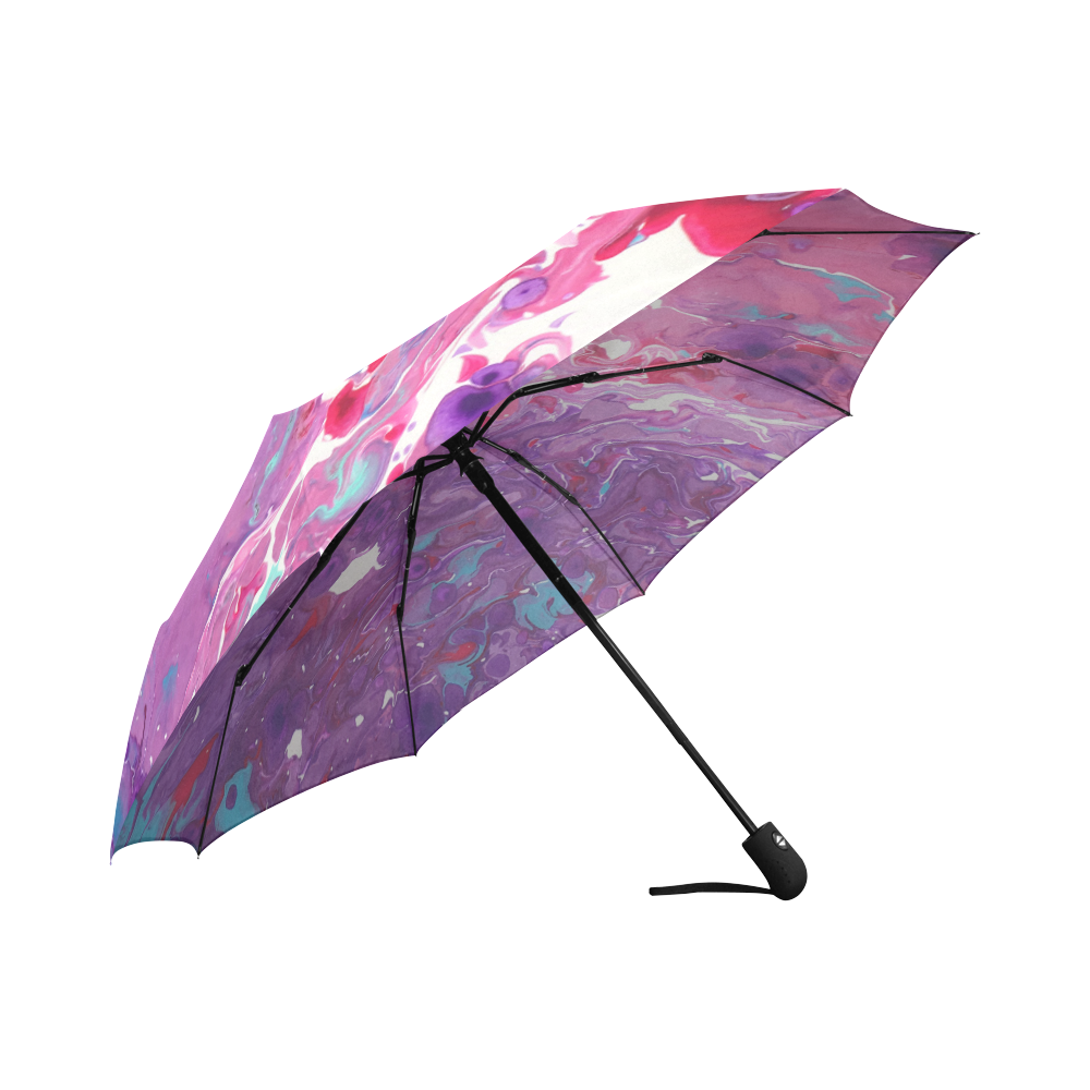 Bubble Gum Umbrella Auto-Foldable Umbrella (Model U04)