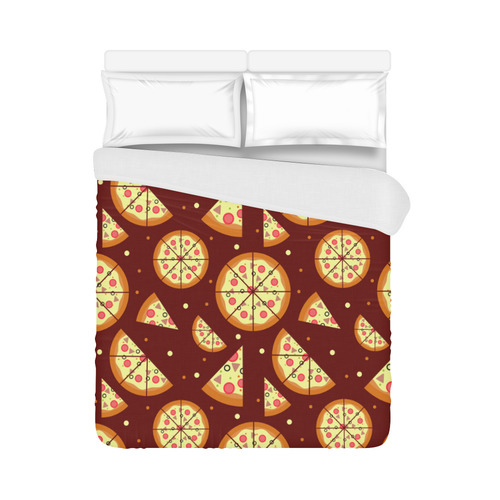 pizza Duvet Cover 86"x70" ( All-over-print)