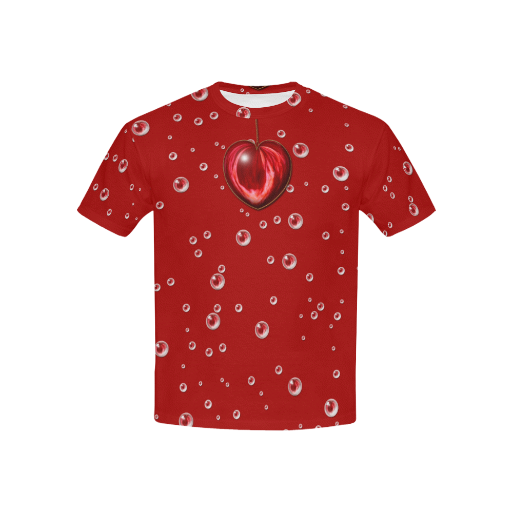 Valentine Heart Kids' All Over Print T-shirt (USA Size) (Model T40)