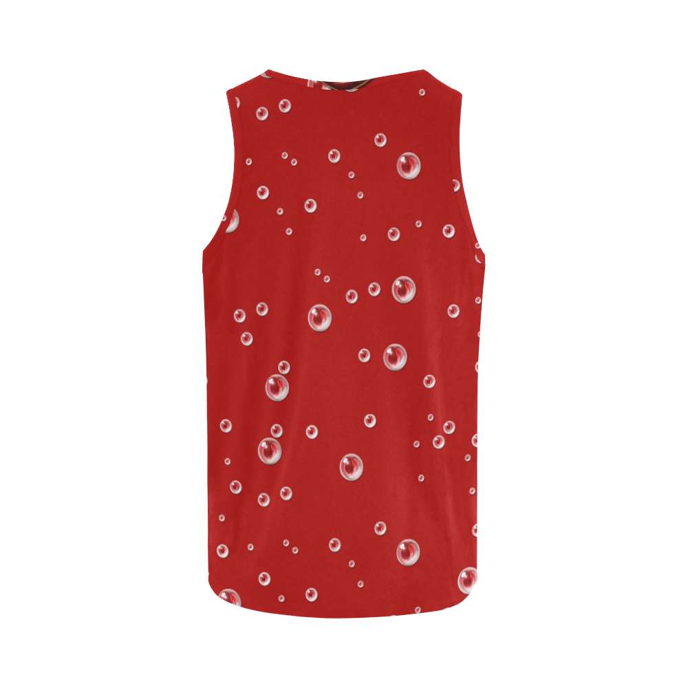 Valentine Heart All Over Print Tank Top for Women (Model T43)