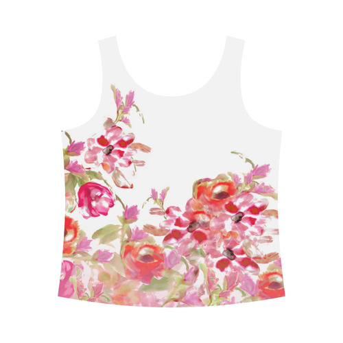 SeaBreeze All Over Print Tank Top for Women (Model T43)