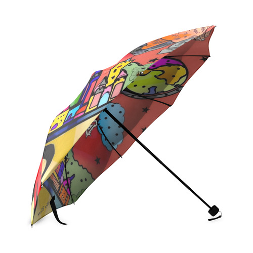 Nürnberg by Nico Bielow Foldable Umbrella (Model U01)