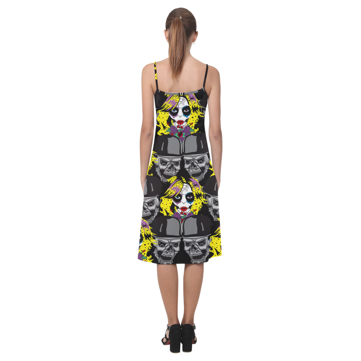 Miss Gothica Sugarskull Alcestis Slip Dress (Model D05)