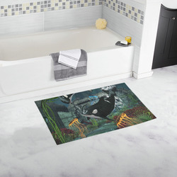 Amazing orcas Bath Rug 16''x 28''