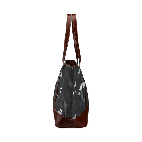 Black Tote Handbag (Model 1642)