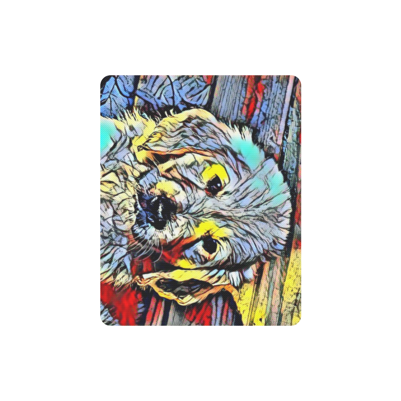 Color Kick - Puppy by JamColors Rectangle Mousepad