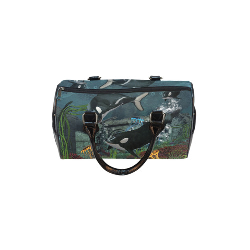 Amazing orcas Boston Handbag (Model 1621)