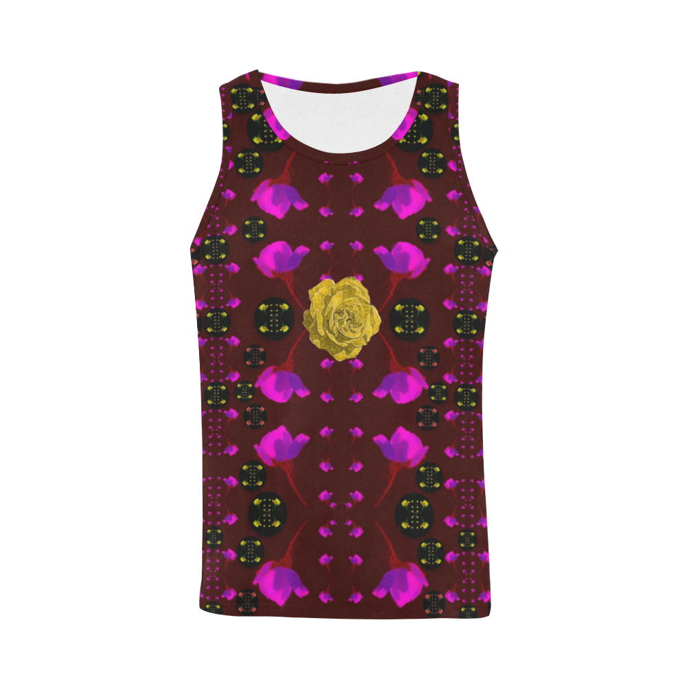 Roses in the air for happy feelings All Over Print Tank Top for Men (Model T43)