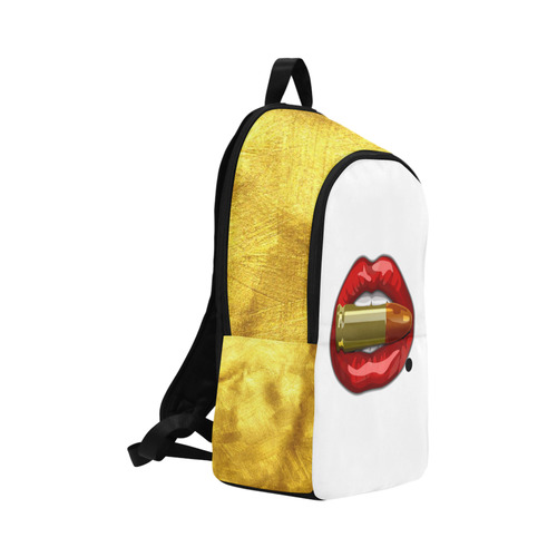 BULLET LIPS G&W Fabric Backpack for Adult (Model 1659)