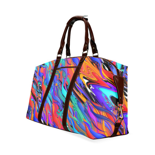 Colorful Travelbag by Juleez Classic Travel Bag (Model 1643) Remake
