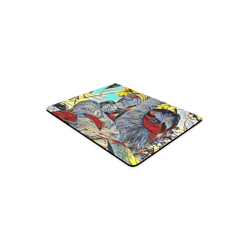 Color Kick - Sloth by JamColors Rectangle Mousepad