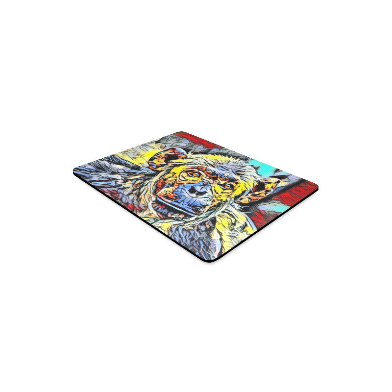 Color Kick - Chimp by JamColors Rectangle Mousepad