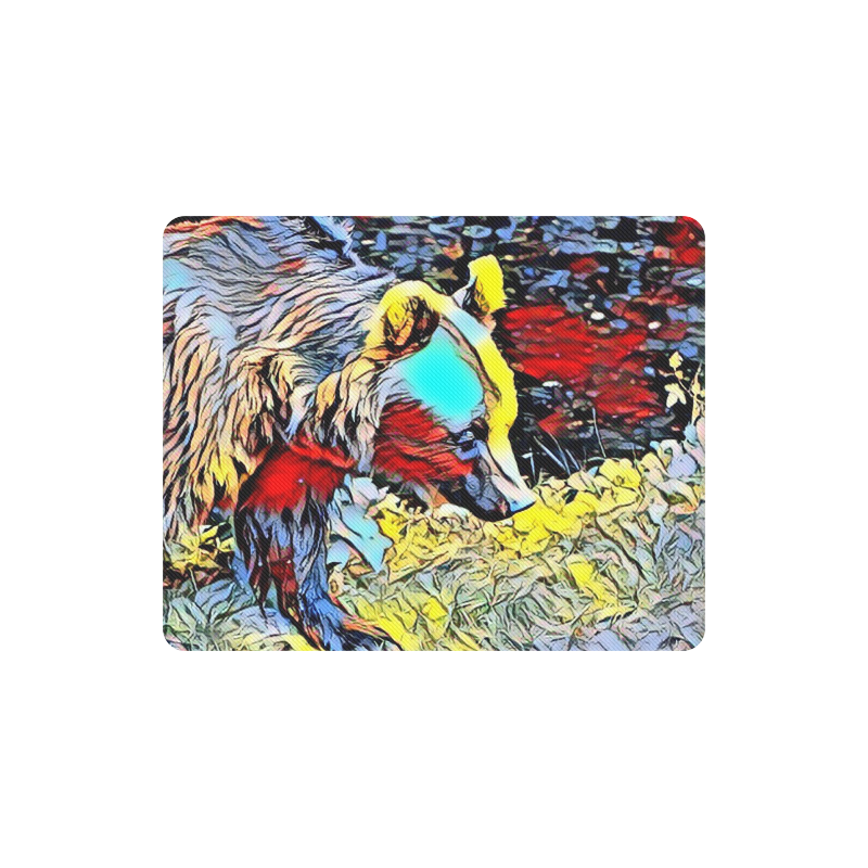 Color Kick - Baer by JamColors Rectangle Mousepad