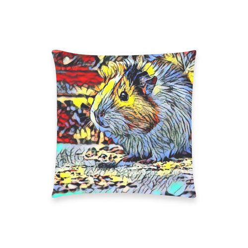 Color Kick - Guinea pig 2 by JamColors Custom  Pillow Case 18"x18" (one side) No Zipper