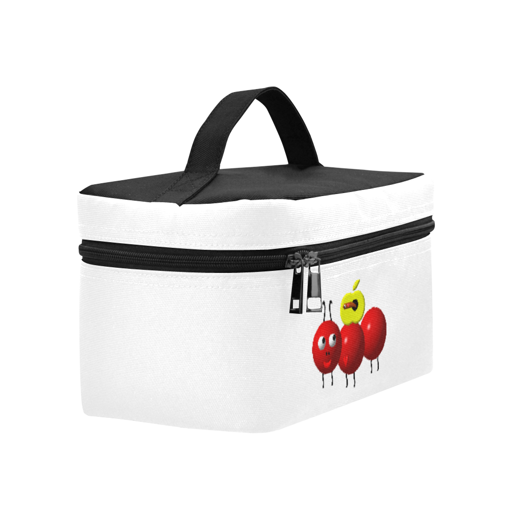 Cute Critters with Heart Ant with Apple Lunch Bag/Large (Model 1658)