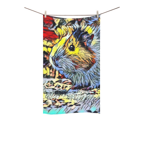 Color Kick - Guinea pig 2 by JamColors Custom Towel 16"x28"