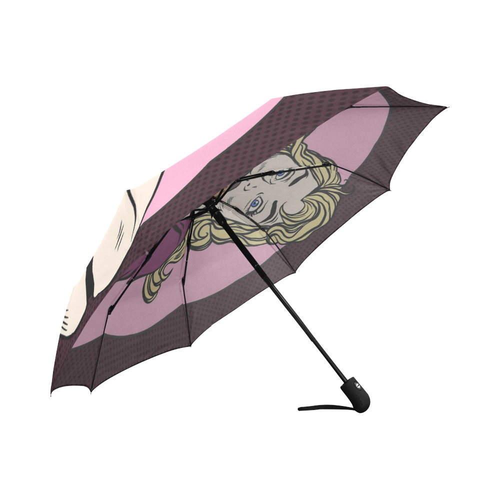 Burger1 Auto-Foldable Umbrella (Model U04)