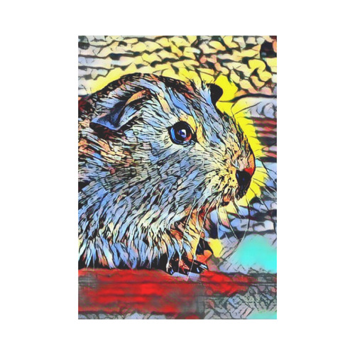 Color Kick - Guinea pig by JamColors Garden Flag 28''x40'' （Without Flagpole）