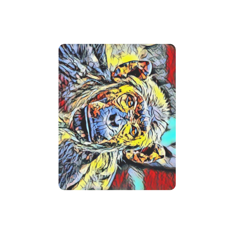 Color Kick - Chimp by JamColors Rectangle Mousepad