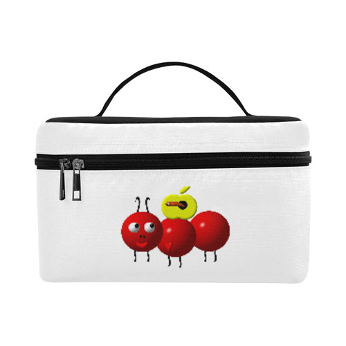 Cute Critters with Heart Ant with Apple Lunch Bag/Large (Model 1658)