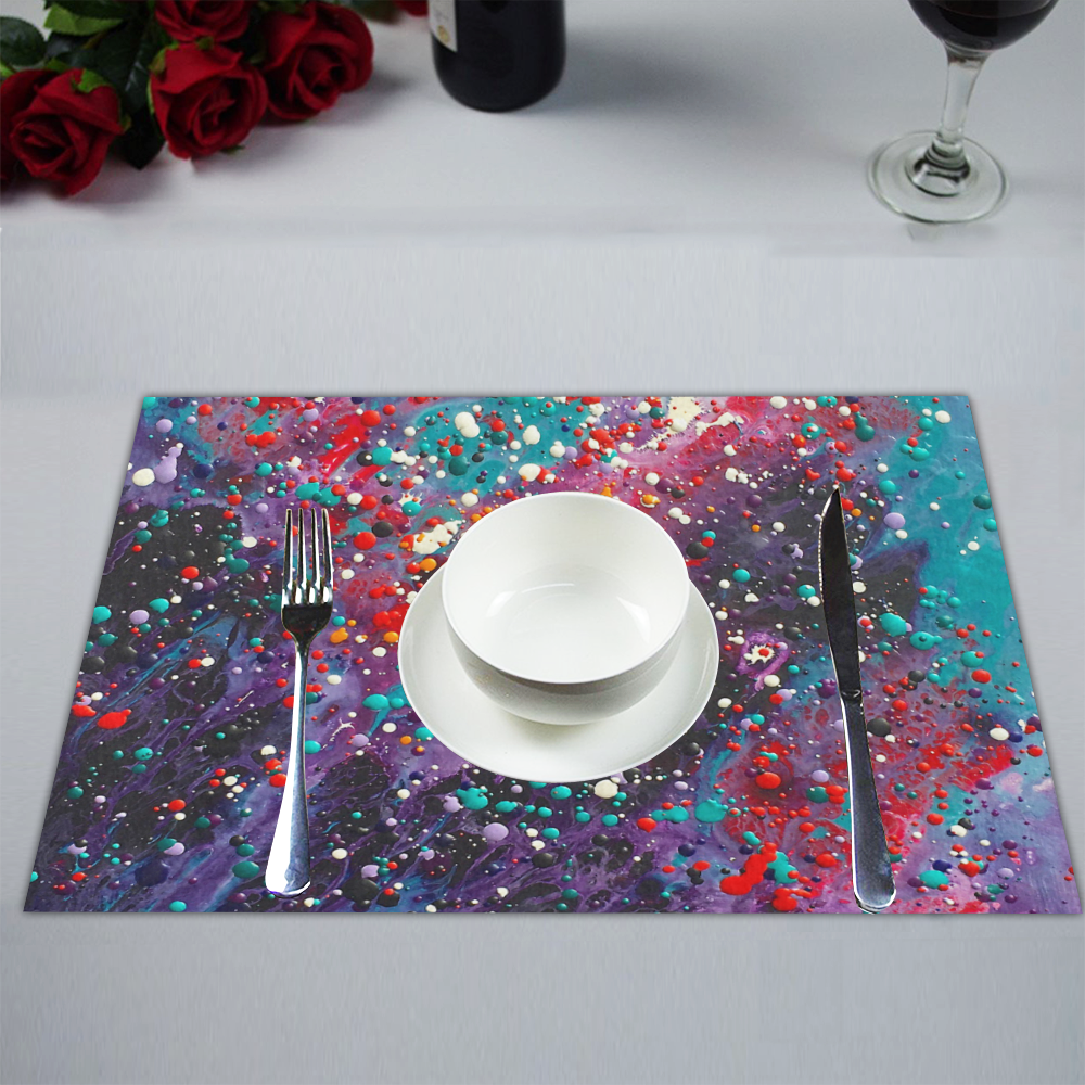 Outside the Raiin Placemats Placemat 14’’ x 19’’ (Set of 6)