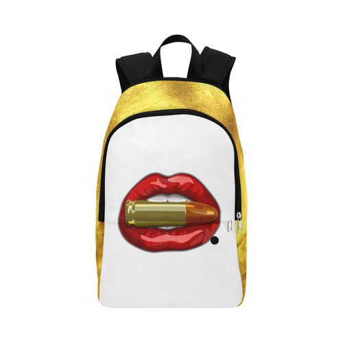 BULLET LIPS G&W Fabric Backpack for Adult (Model 1659)