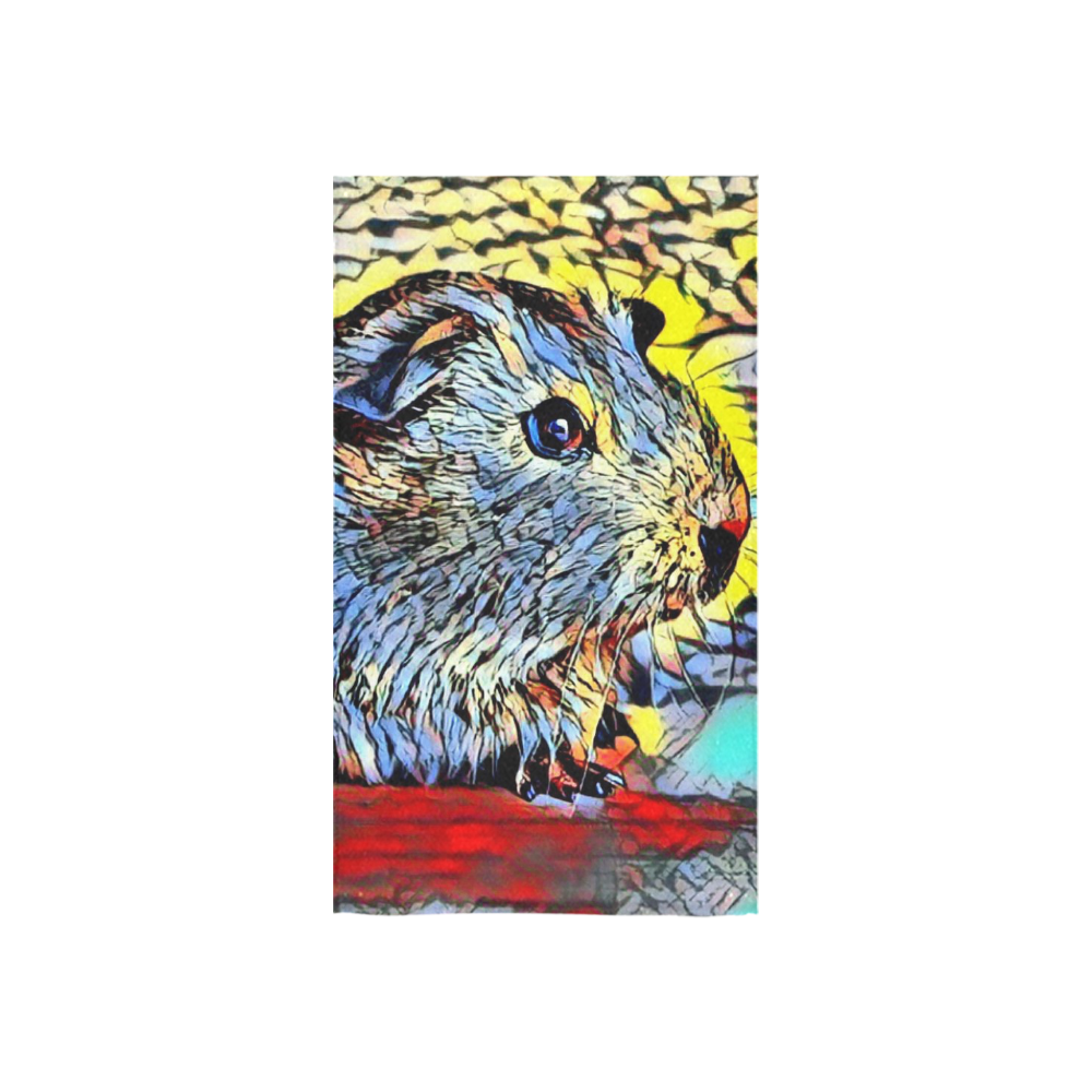Color Kick - Guinea pig by JamColors Custom Towel 16"x28"