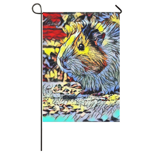 Color Kick - Guinea pig 2 by JamColors Garden Flag 28''x40'' （Without Flagpole）