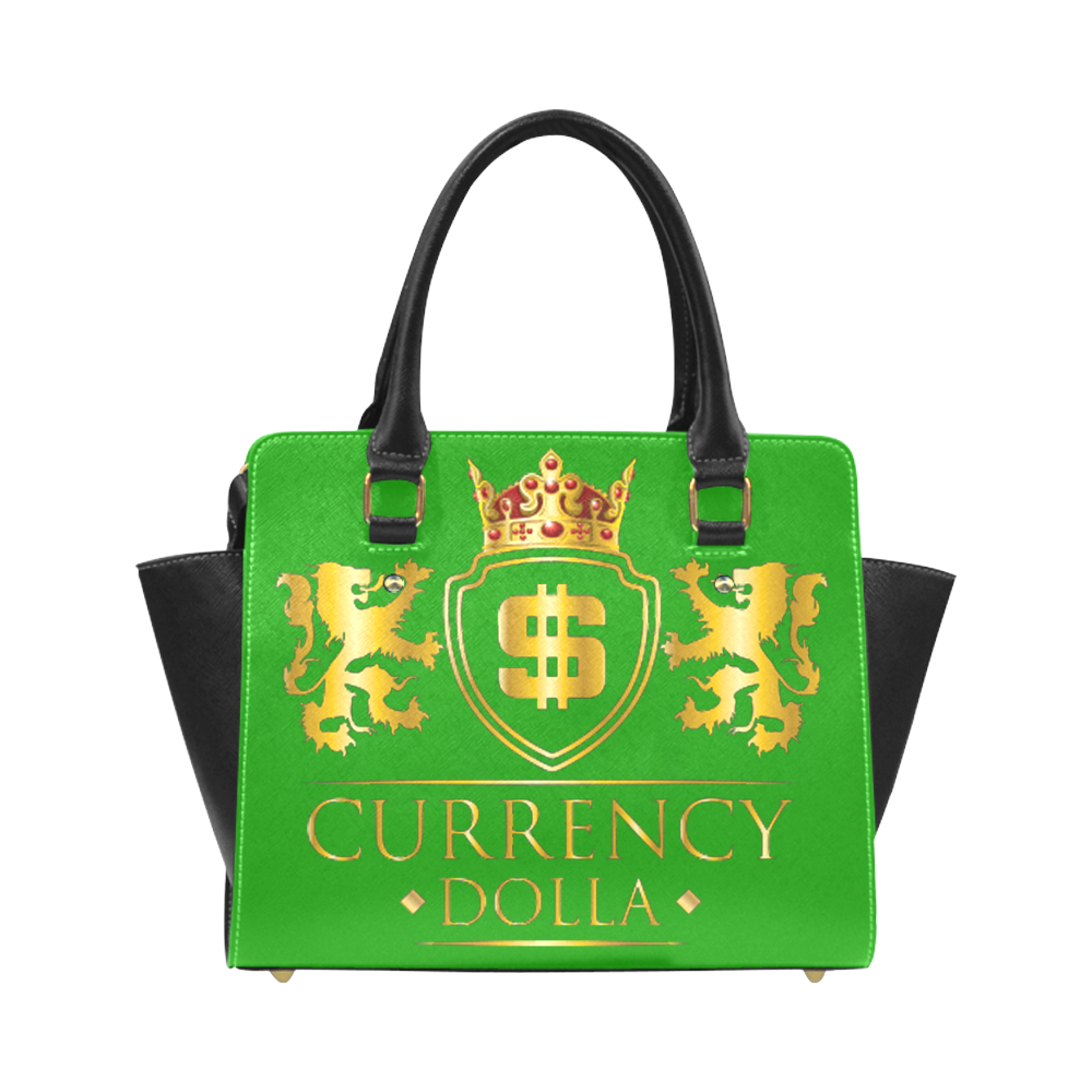 CURRENCY_DOLLA Ladies Classic Shoulder Handbag (Model 1653)