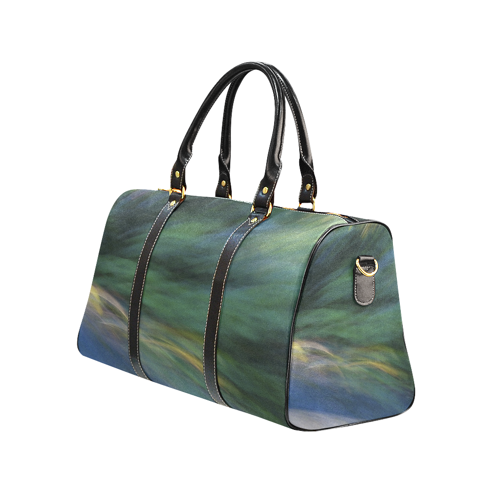 Abstract Trees large travel bag New Waterproof Travel Bag/Large (Model 1639)